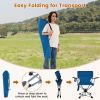 360° Swivel Portable Foldable Hunting Chair with Storage Pockets