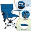 360° Swivel Portable Foldable Hunting Chair with Storage Pockets